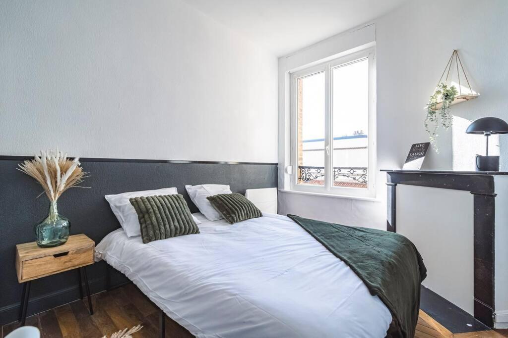 Le Cosy - 2 Chambres - Hyper Centre 랭스 외부 사진